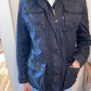Burberry jacket.